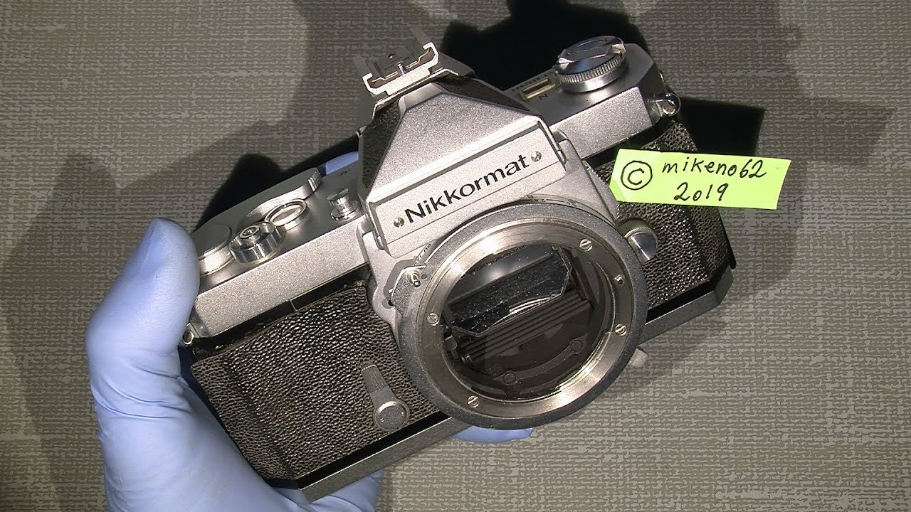 Stuck shutter and other details in Nikkormat FT (maybe broken parts..) PART 1