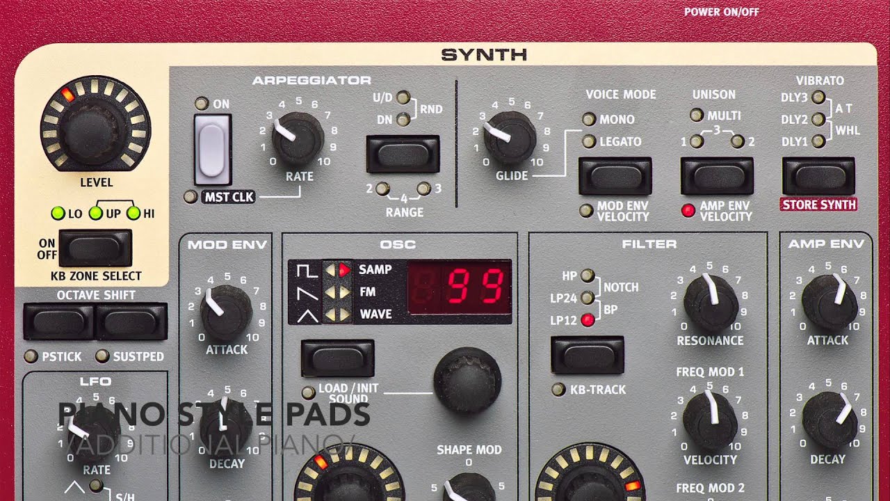 Nord Stage 2 Synth Programs