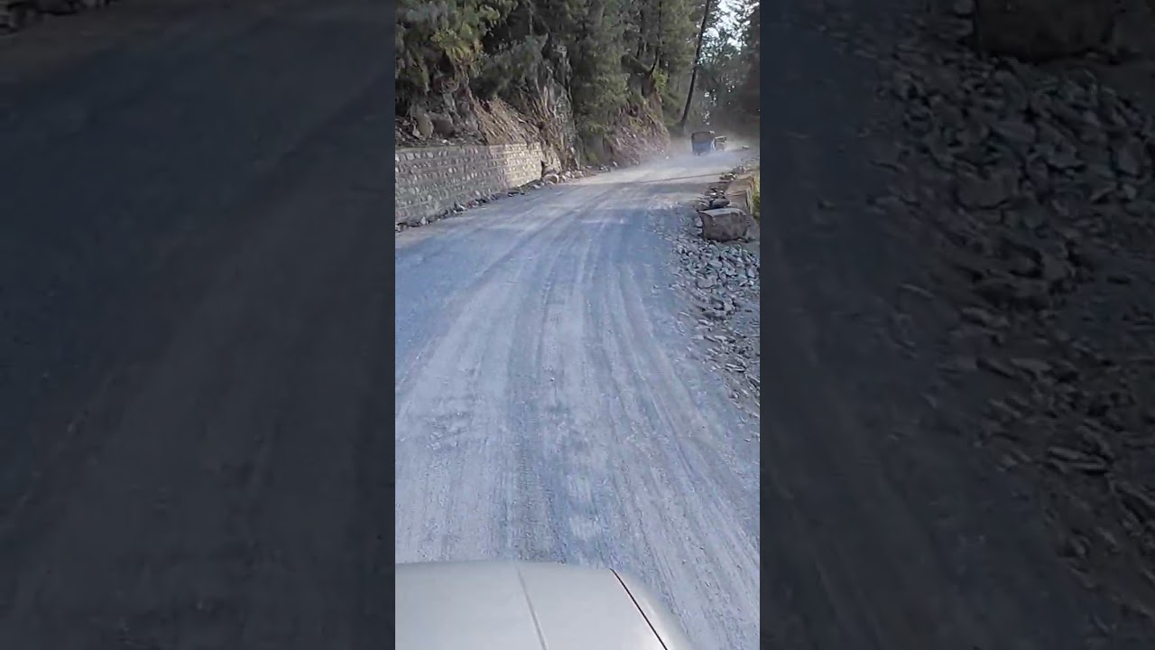 Beautiful Off Road Drive on Weekend  in Beautiful forest in mountains #pakistan #travel