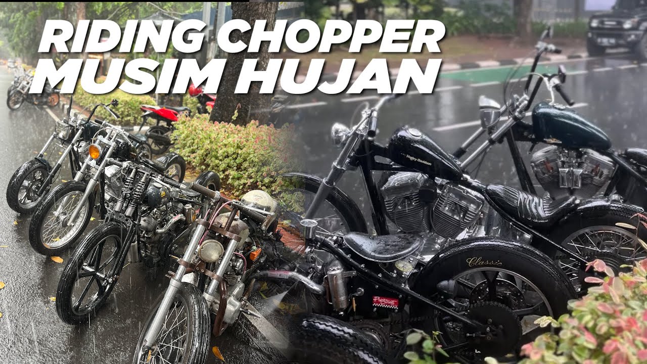 POV Riding Bareng Di Musim Hujan