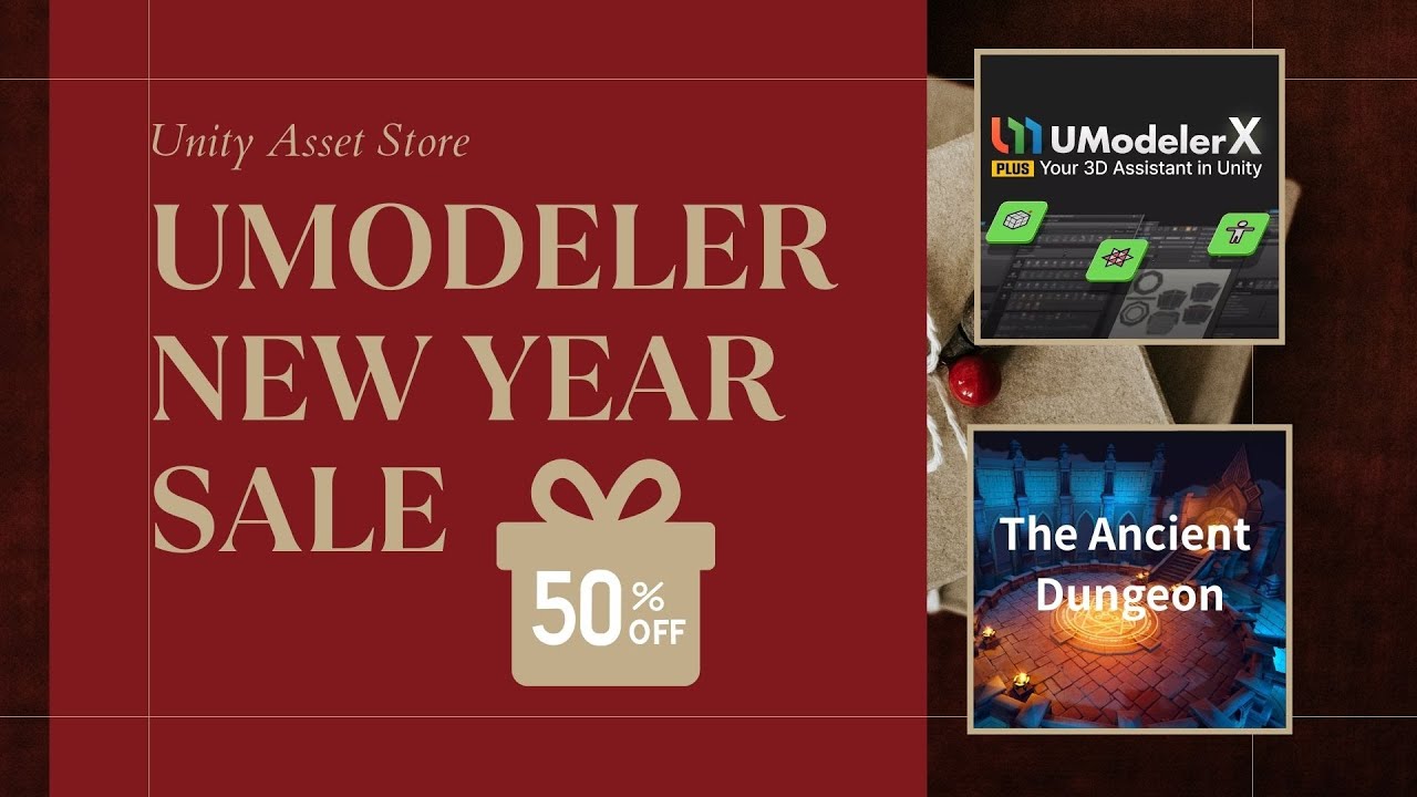 🎉 Unity Asset Store New Year Sale, Coming Dec 17
