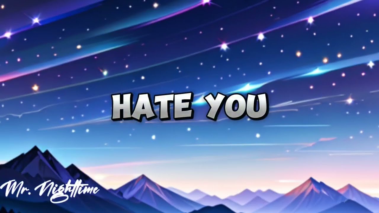 Seann Bowe - Hate You (Nightcore) - (lyrics video)
