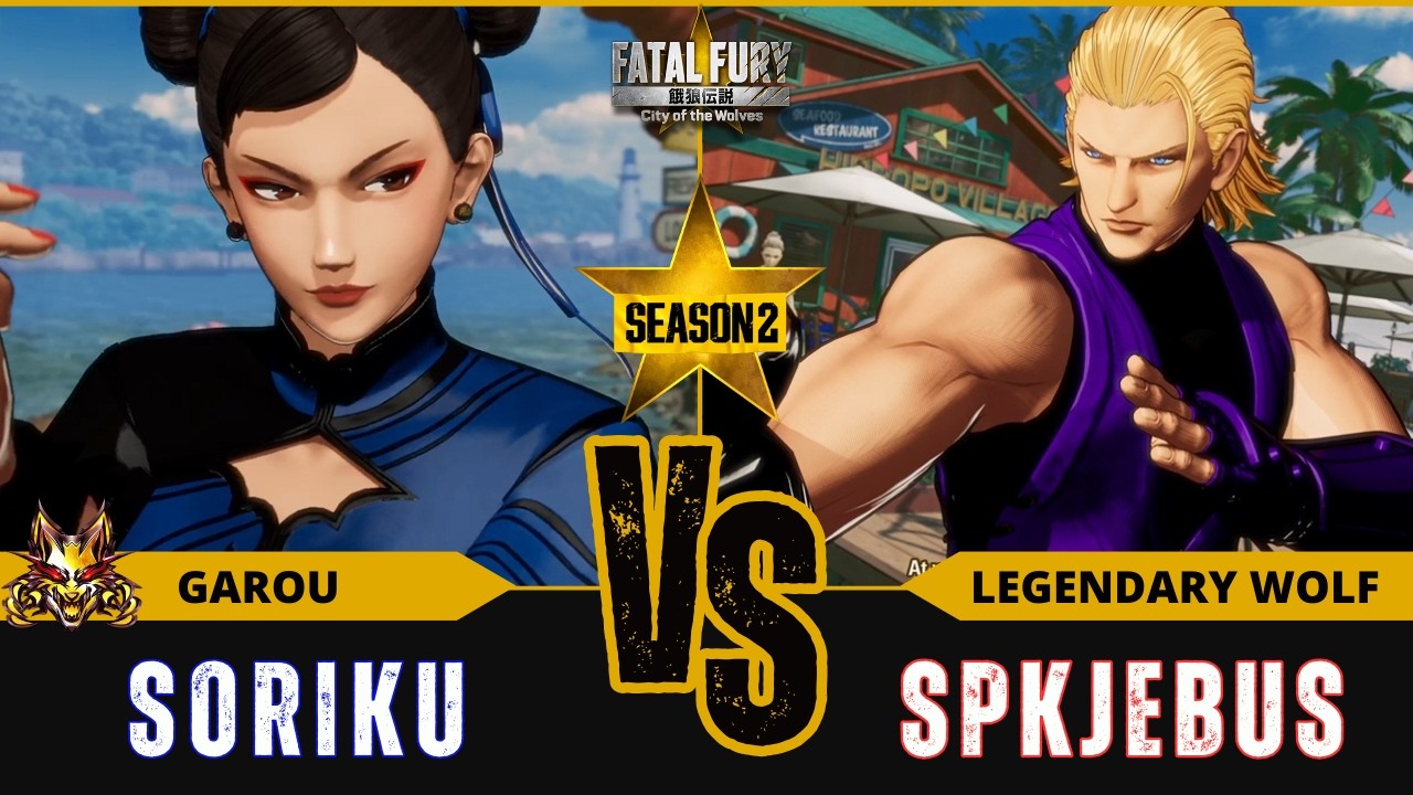 FF:CotW 🐺 SORIKU (Chun-Li) vs SPKJEBUS (Andy Bogard)⭐Replay Match - FATAL FURY: CotW - 3/26