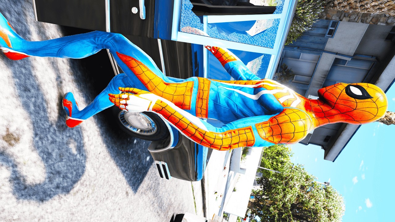 doctorGTA 5 Spiderman Falling off Highest Buildings & Stunts- Episode  (Euphoria Ragdolls) ragd;lll