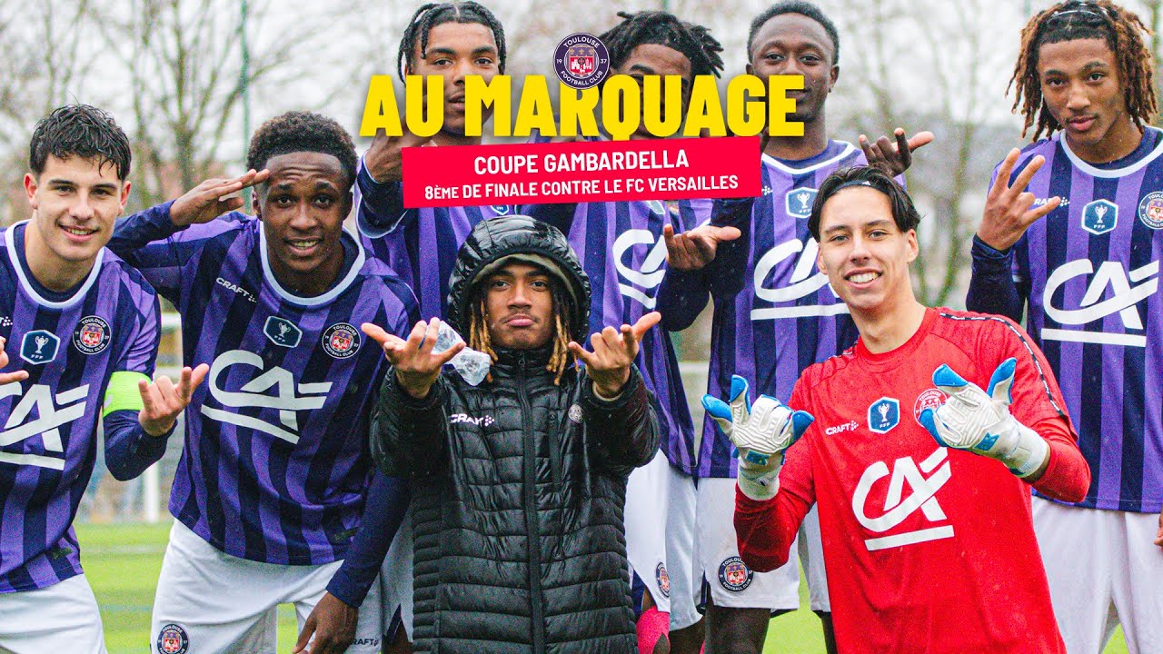 Au marquage ... des U18 en Coupe Gambardella face au FC Versailles