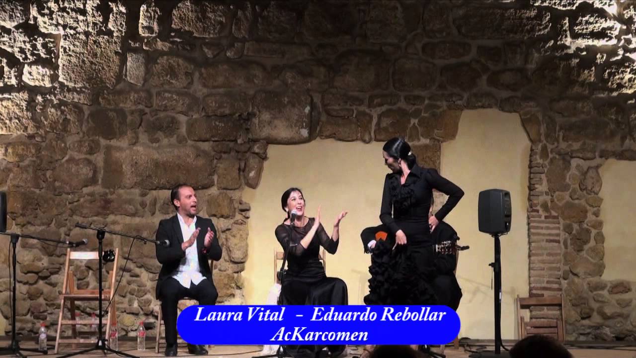 Laura Vital y Eduardo Rebollar por bulerias - XXII Noche Flamenca de Carmona 2014