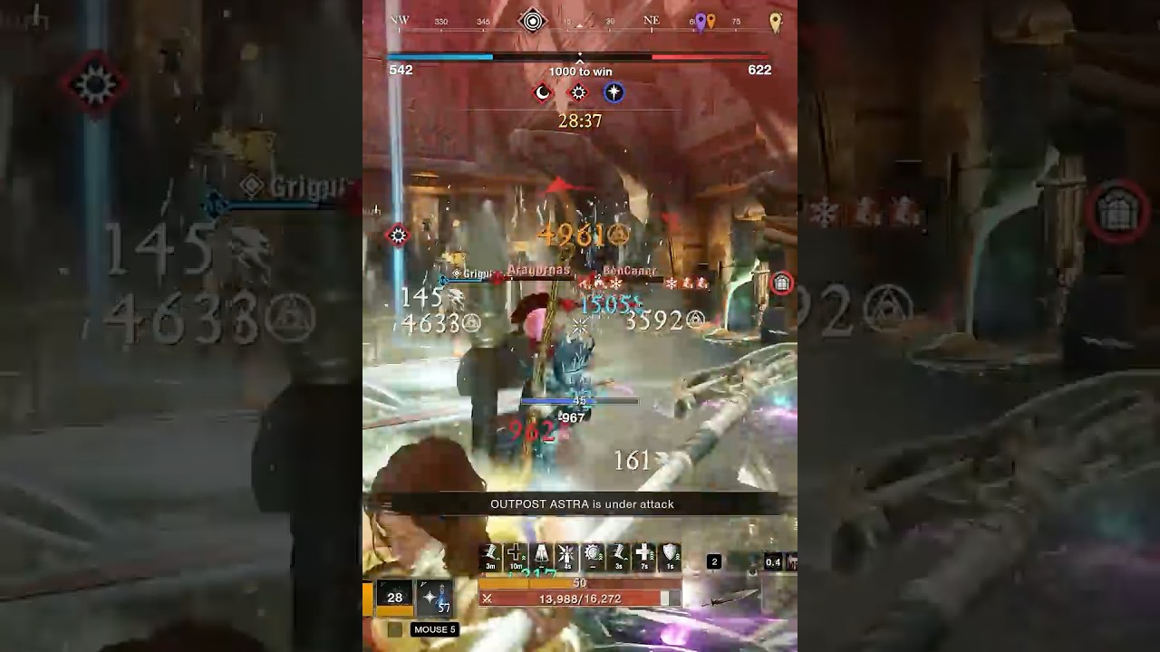 Great Axe - Crescent's Wave  OPR PvP New World Aeternum