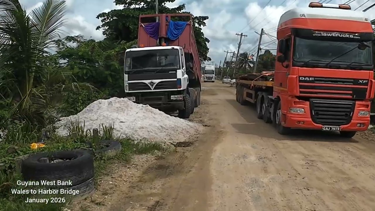 Guyana Vlog-West Bank Wales to Harbor Bridge: January 2026