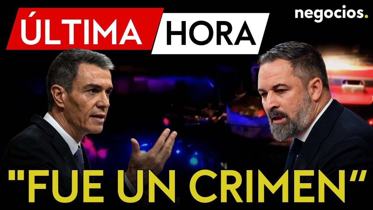 ÚLTIMA HORA | “Adamuz fue un crimen, no sólo un accidente”: Santiago Abascal acusa a Pedro Sánchez