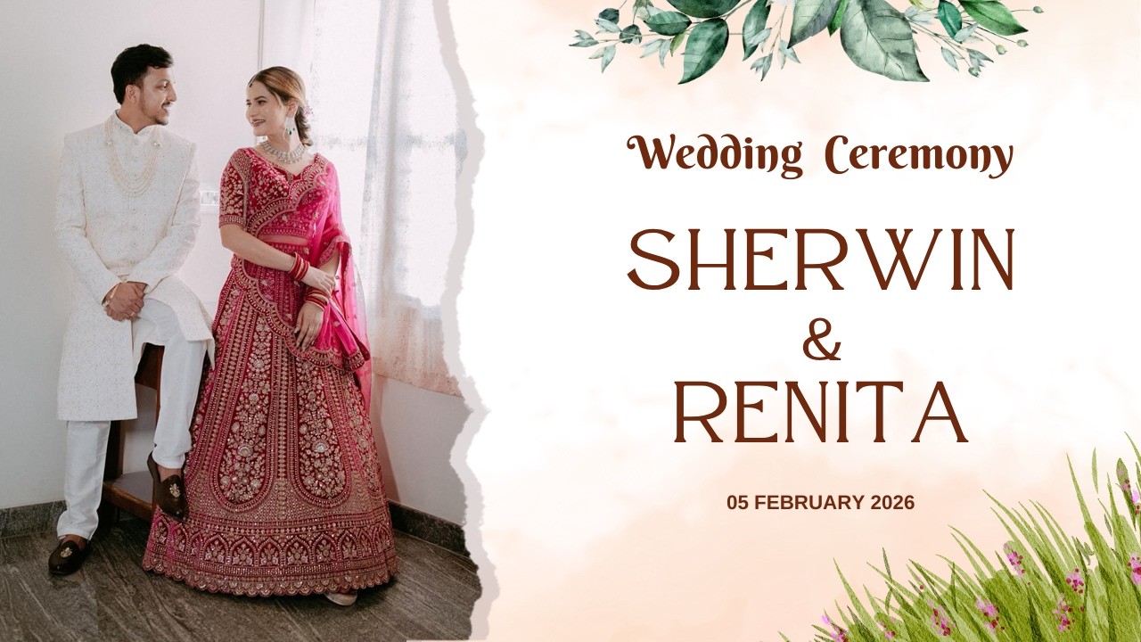 WEDDING CEREMONY OF SHERWIN & RENITA | LIVE STREAMING | 05 FEBRUARY 2026 | JAY PHOTOGRAPHY