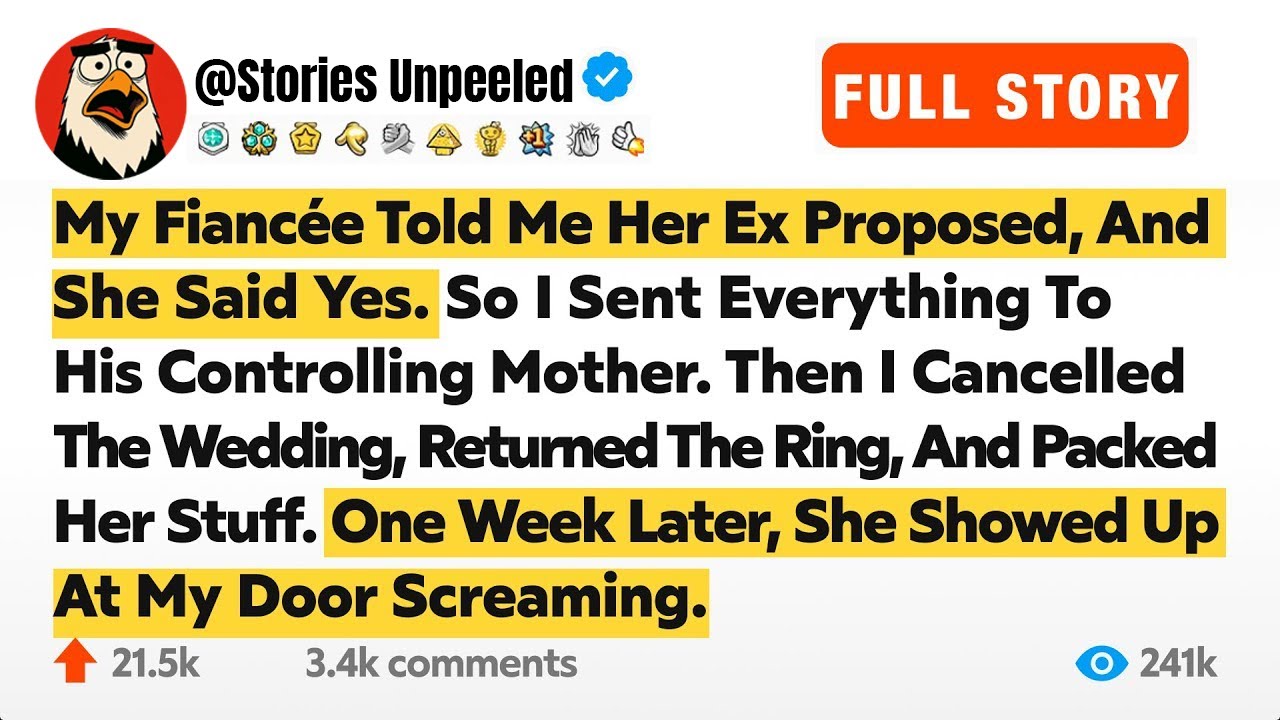 My Fiancée Told Me Her Ex Proposed, And She Said Yes. So I Sent Everything To His Controlling…