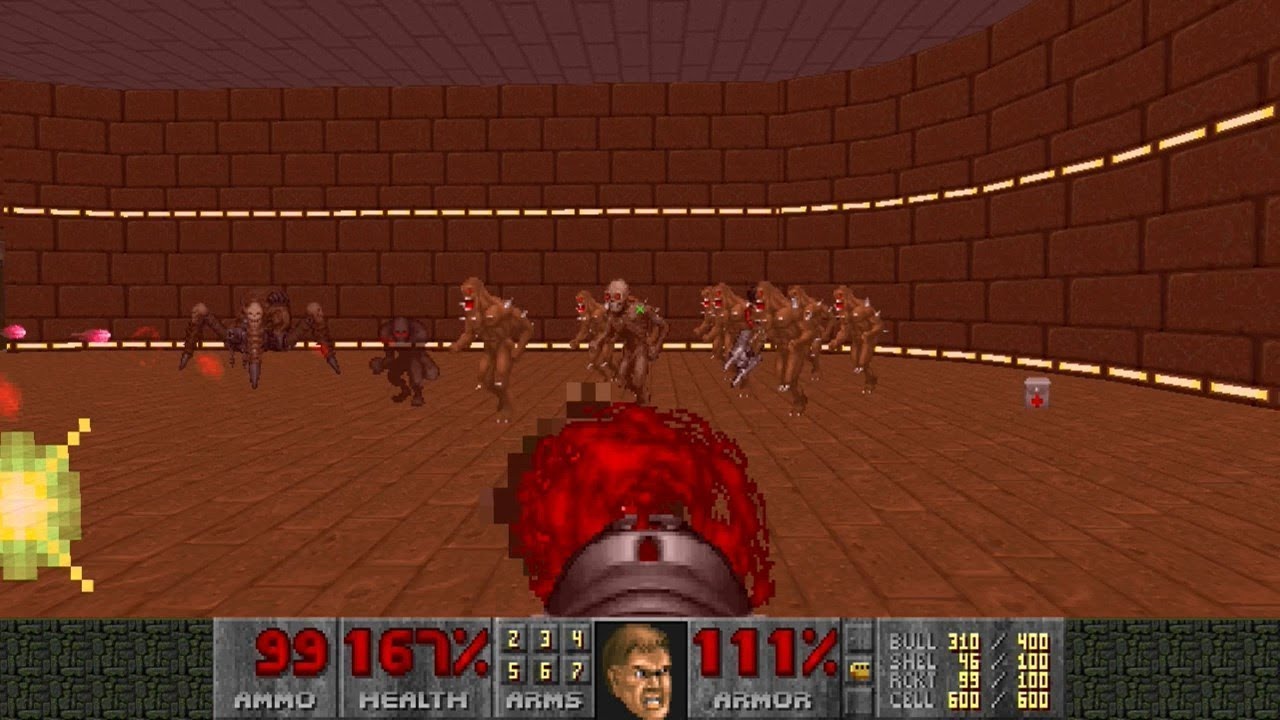 Vanilla Doom Plus(monster randomizer) - Doom II MAP10 Refueling Base UV