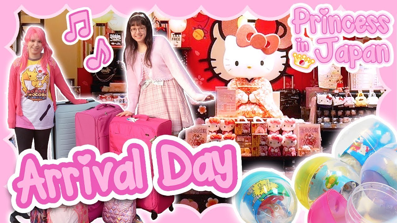 Airport or TOY LAND?! | Princess in Japan - ARRIVAL DAY