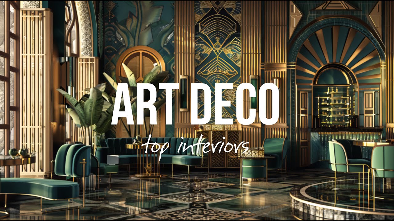 A Journey Through Art Deco Interior Marvels