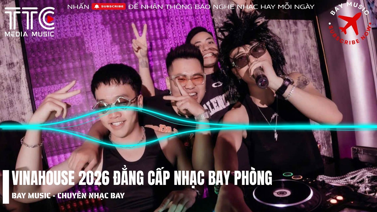 FULL TRACK THÁI HOÀNG BAY PHÒNG 2026 GÕ THÔNG 1H ✈️NHẠC BAY PHÒNG 2026 BASS CỰC CĂNG VOL1