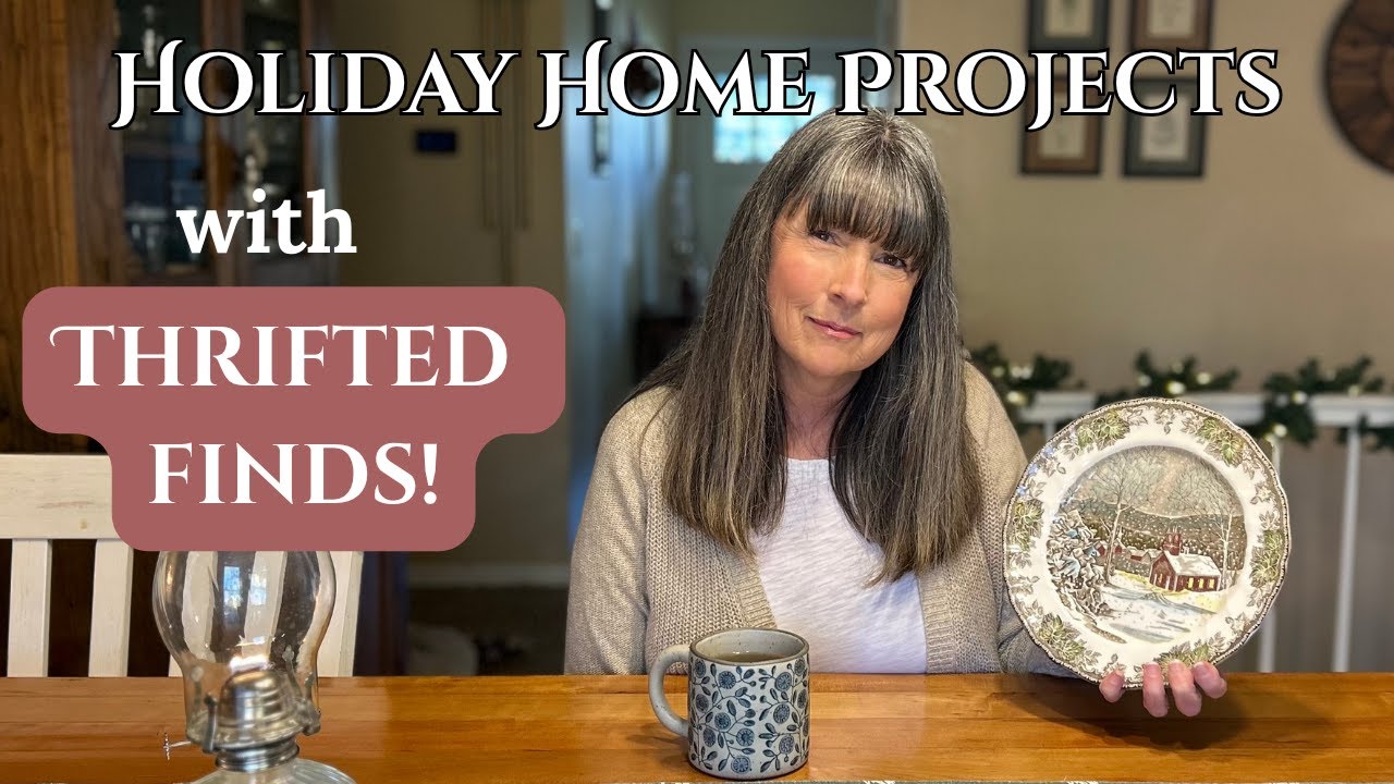 Holiday Refresh for my Home Using What I have & Thrifted Finds // Frugal Homemaking