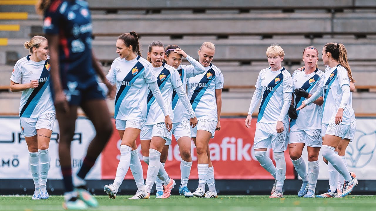 Highlights | FC Rosengård - Djurgården 1-2 | OBOS Damallsvenskan 2025