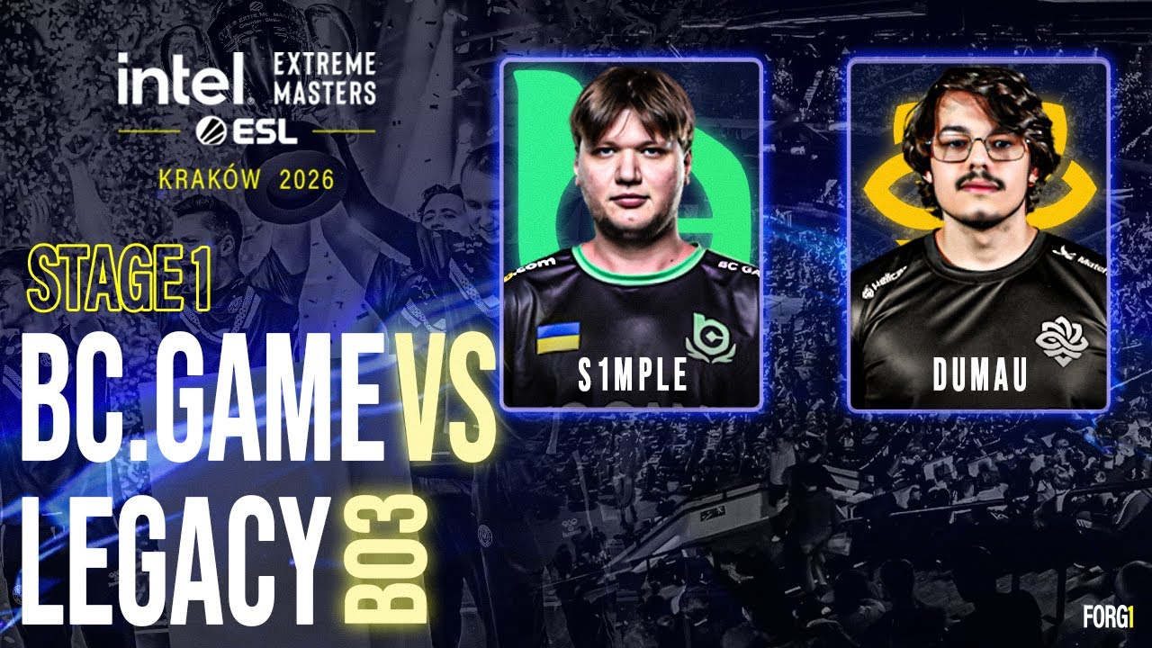 BC.GAME vs LEGACY || IEM Krakow 2026 || STAGE 1 || BO3 || HIGHLIGHTS
