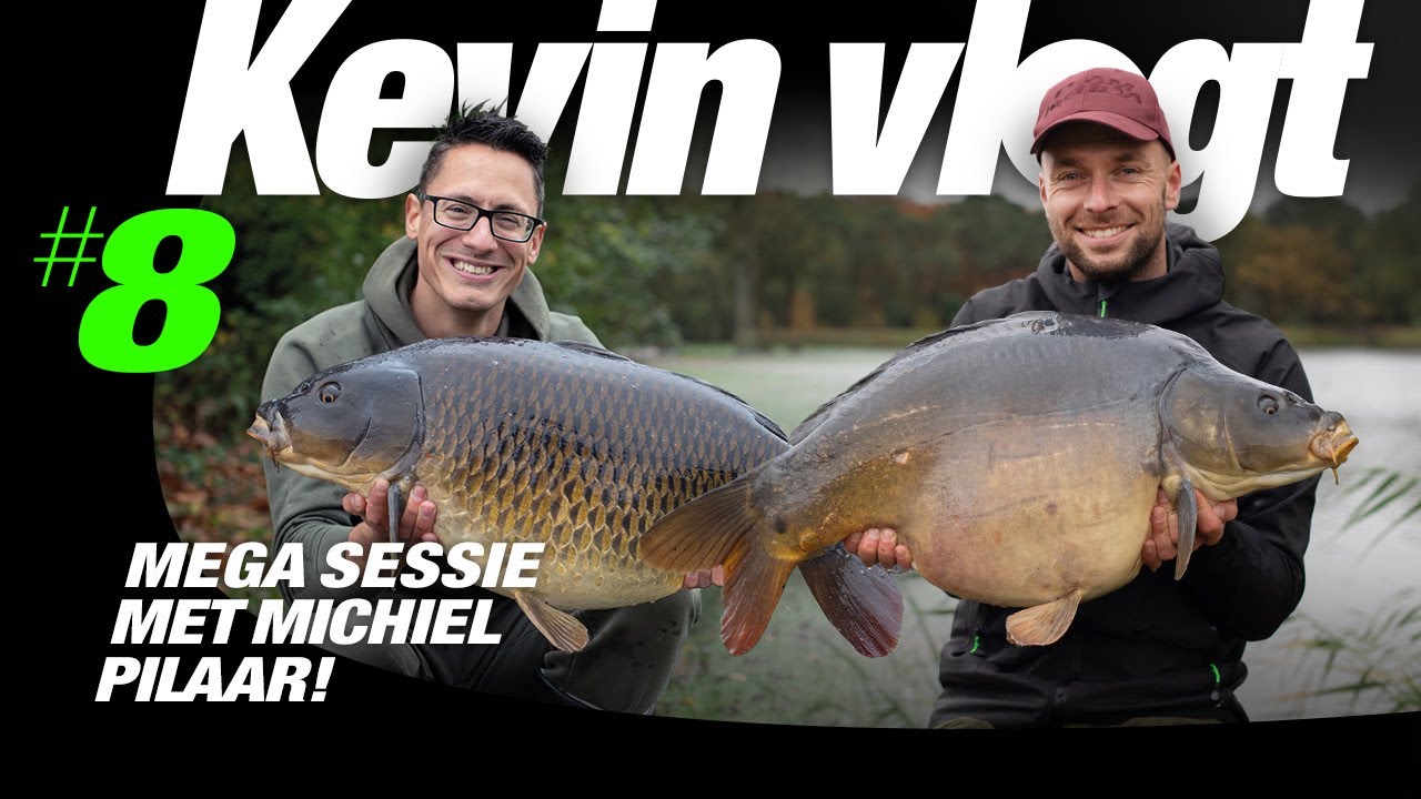 Karpervissen - Kevin Vlogt #8: Een mega sessie met Michiel Pilaar!