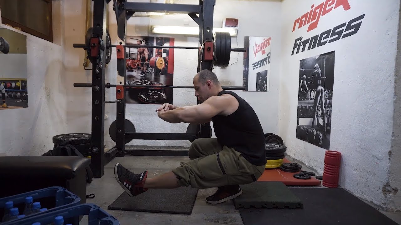 Heimtraining Muskelaufbau Krafttraining ohne Geräte - Beine