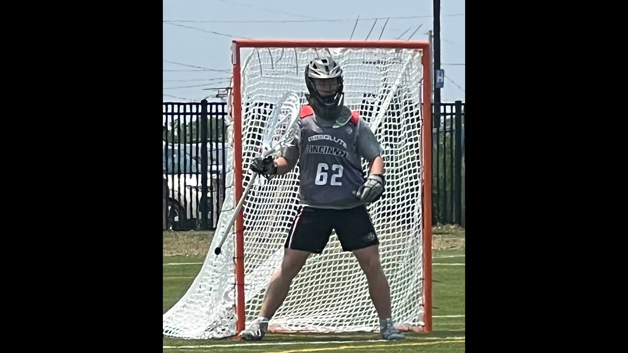 Andrew McDowell | Goalie | 2024 | Resolute Cincinnati White Lacrosse | Project Midwest 2023 |