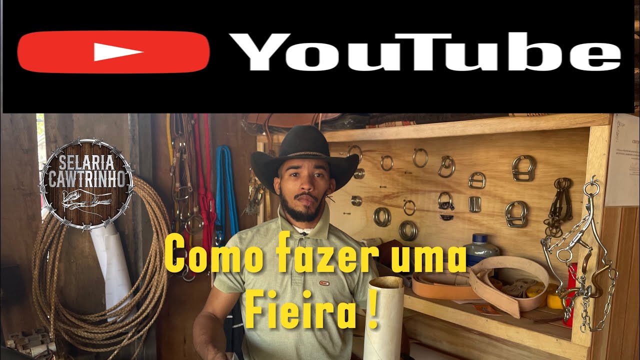 Como fazer uma fieira para sacar tentos de Loncas #couro #selaria #cawtrinho #loncas