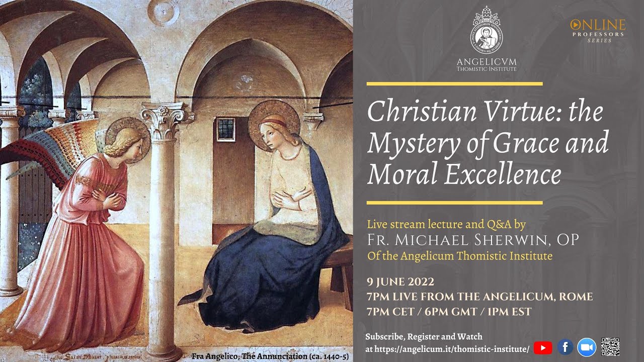 Christian Virtue: the Mystery of Grace and Moral Excellence | Fr. Michael Sherwin, OP