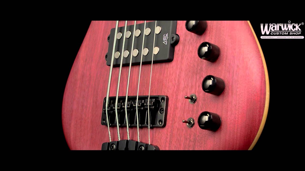 Warwick Custom Shop Masterbuilt - Corvette DB Natrual Oil Finish