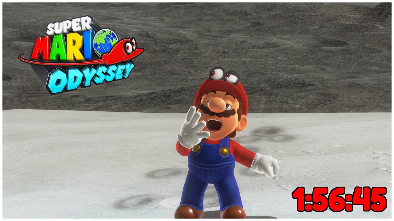Joey Macaroni beat Super Mario Odyssey under the influence