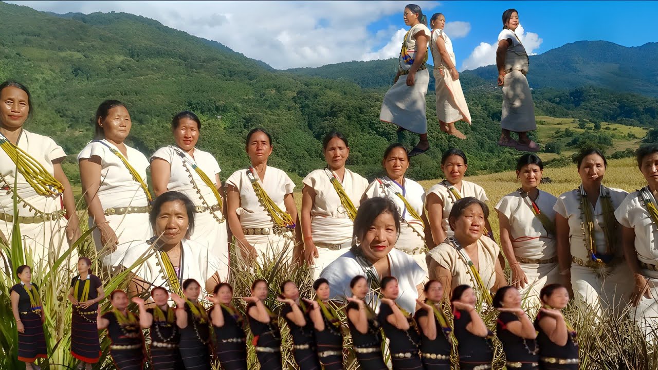 Donyi Polo Himong Ane Group || Adi Ponung || Old Traditional Dress || Beauty Of Arunachal Pradesh.