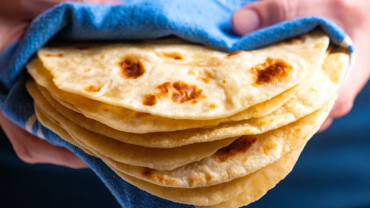Easy Soft Flour Tortillas Recipe
