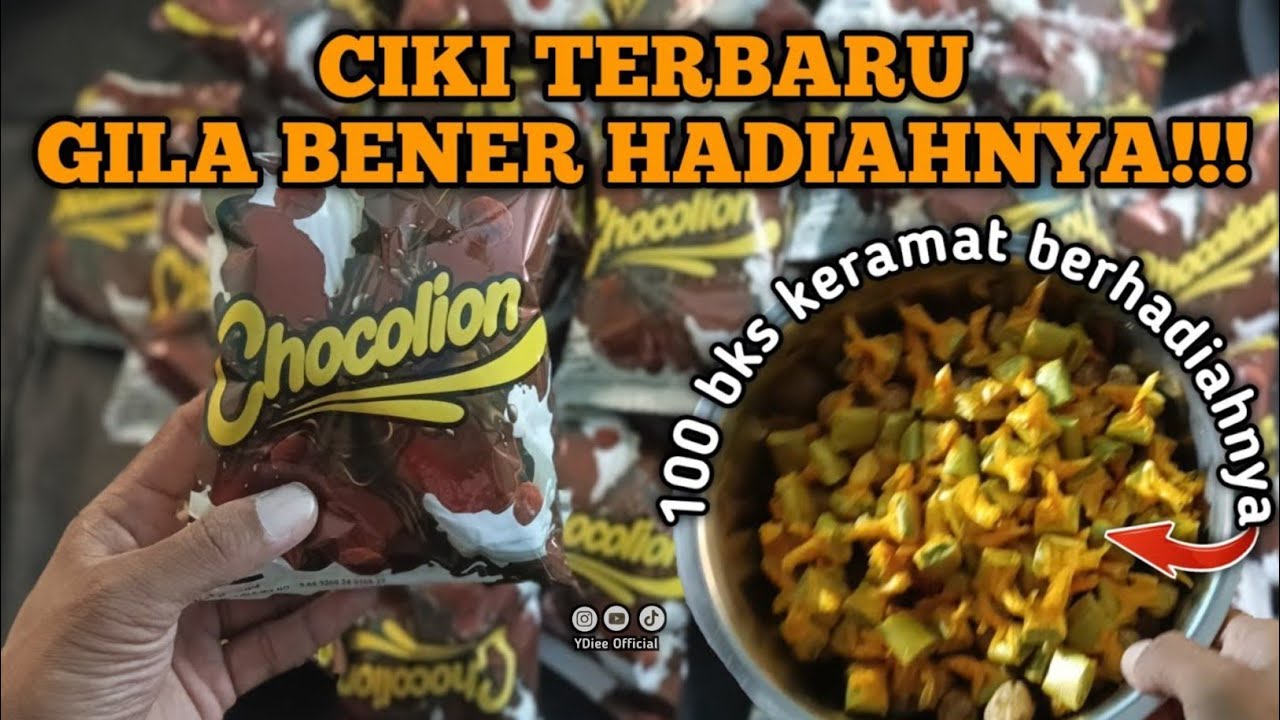 VIRAL BGT!!! HADIAH UANGNYA GILA BENER!!! Unboxing Ciki Terbaru Chocolion Berhadiah