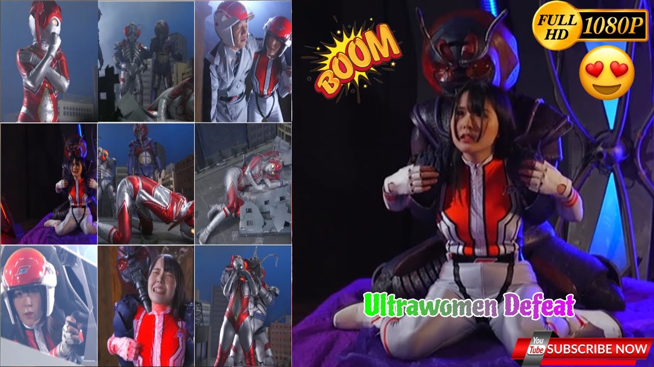 Ultrawomen Defeat Against the Mosquito Monsters