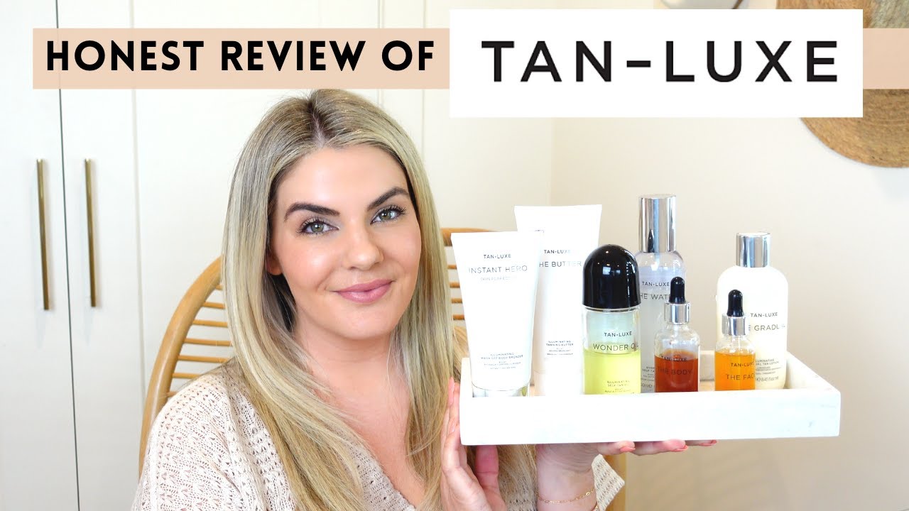 TanLuxe Review- The Face & Body Tan Drops, Wonder Oil, Butter, Gradual, Water Spray, & Super Glow