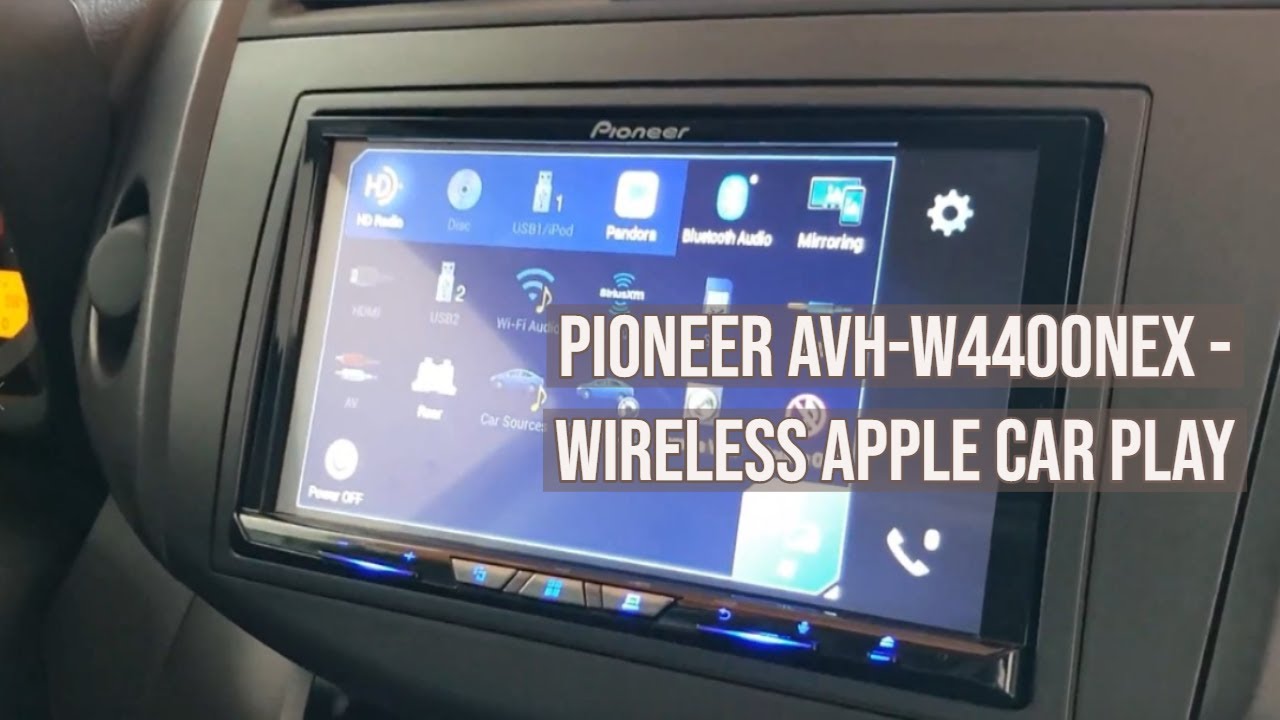Pioneer AVH-W4400NEX Install in a 2012 Toyota Rav4, Wireless Apple Car Play, Video in Motion