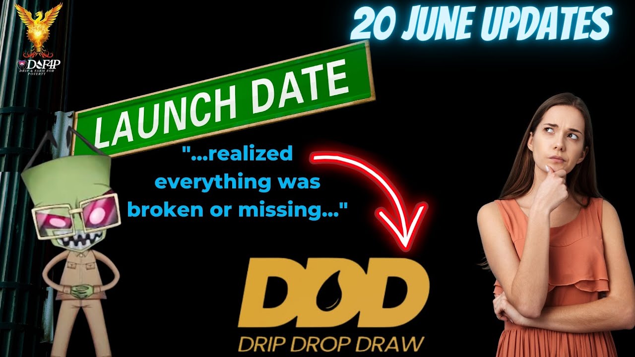 Drip Network latest update DDD launch Forex Shark 20 June 23