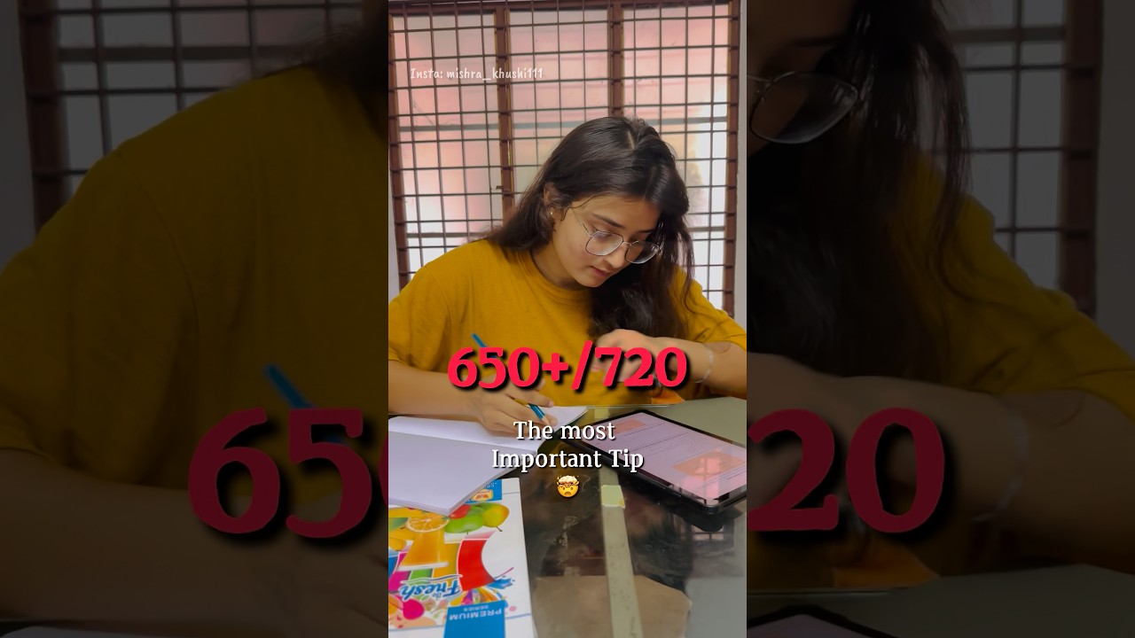 650+/720 in NEET ‼️3 TIPS you will NOT REGRET🤯 #neet #mbbs #shorts #motivation