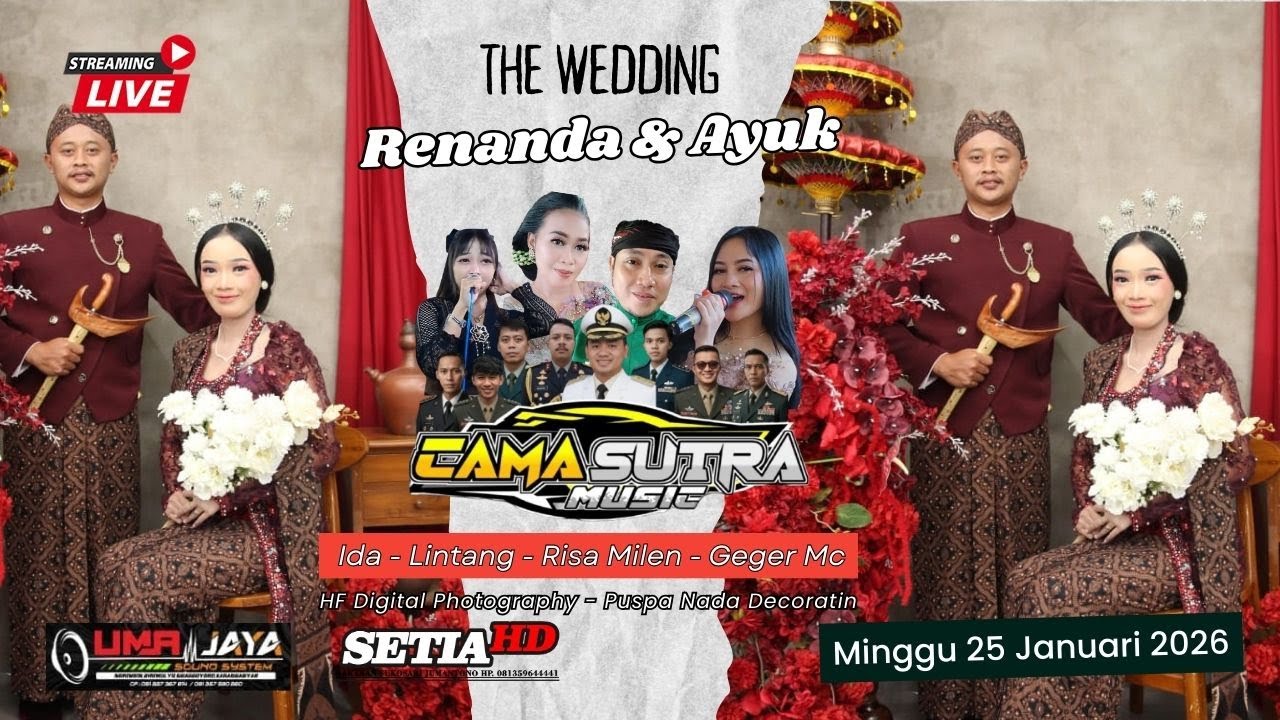 LIVE CS CAMASUITRA MUSIC | PERNIKAHAN RENANDA & DYAH | SETIA HD | MARGO MULYO SOUND SYSTEM
