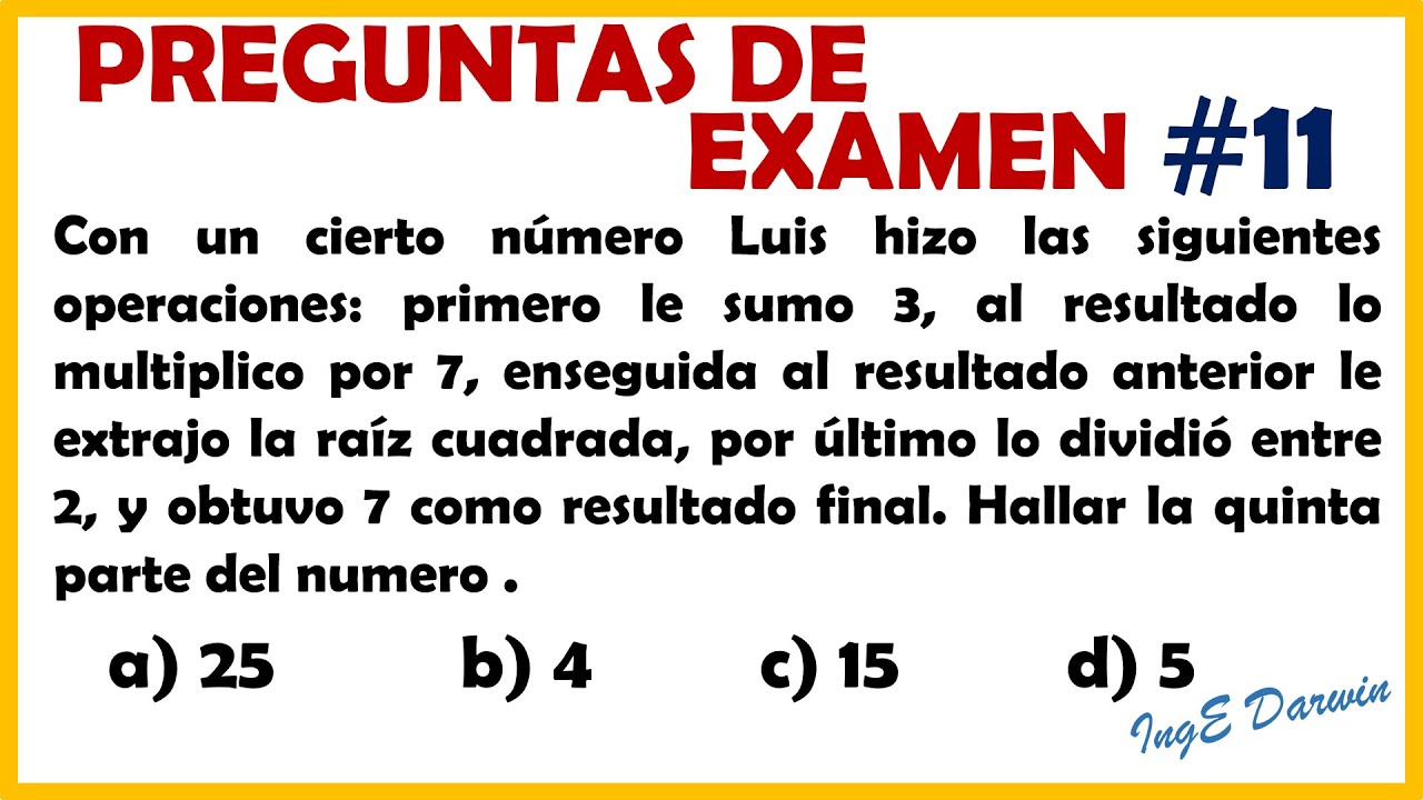 Método del cangrejo 🦀 para resolver problemas matemáticos. PE #11