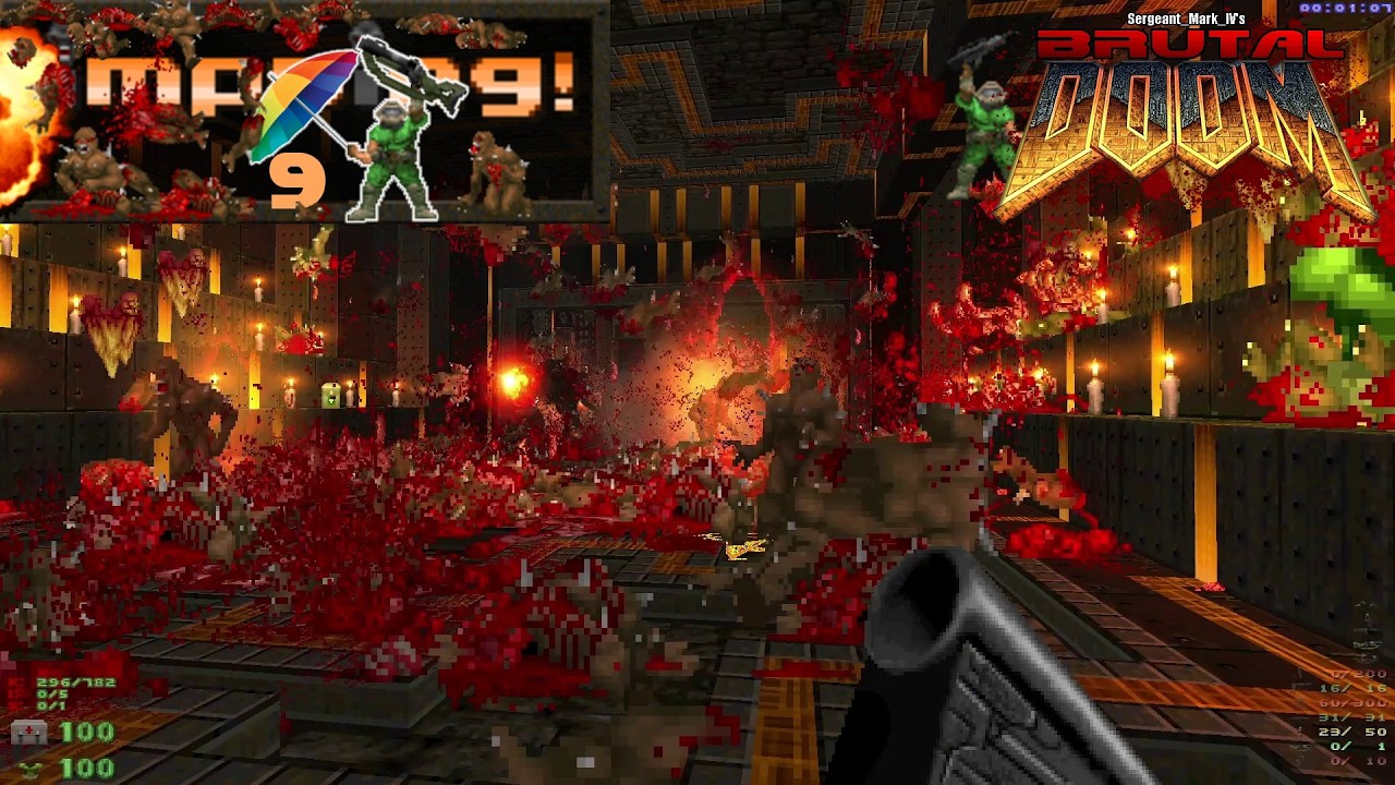 Brutal Doom Realism: Imp rocketing community project map09