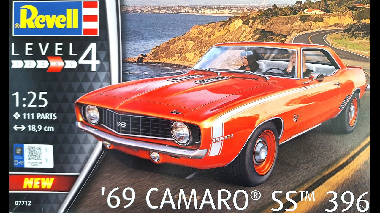 69 Camaro SS 396 Revell 1:25 Part-1