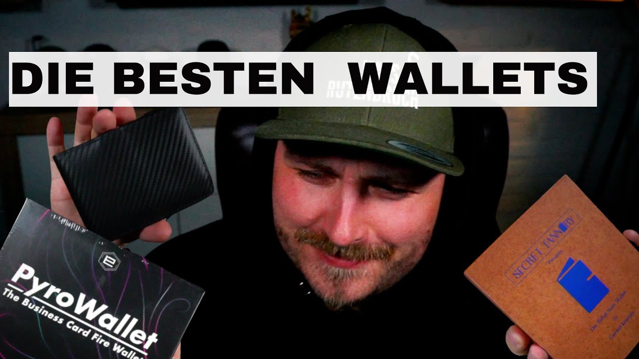 Mit DIESEN GIMMICKS wirst du ein besserer Zauberer...  Die besten Wallets auf dem Markt ?