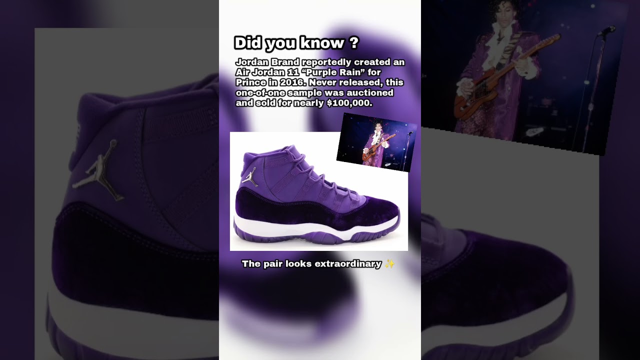 Prince unrealeased Jordan 11 #jordans #sneakerhead #sneakers #shadowsnkrs #jordan11s