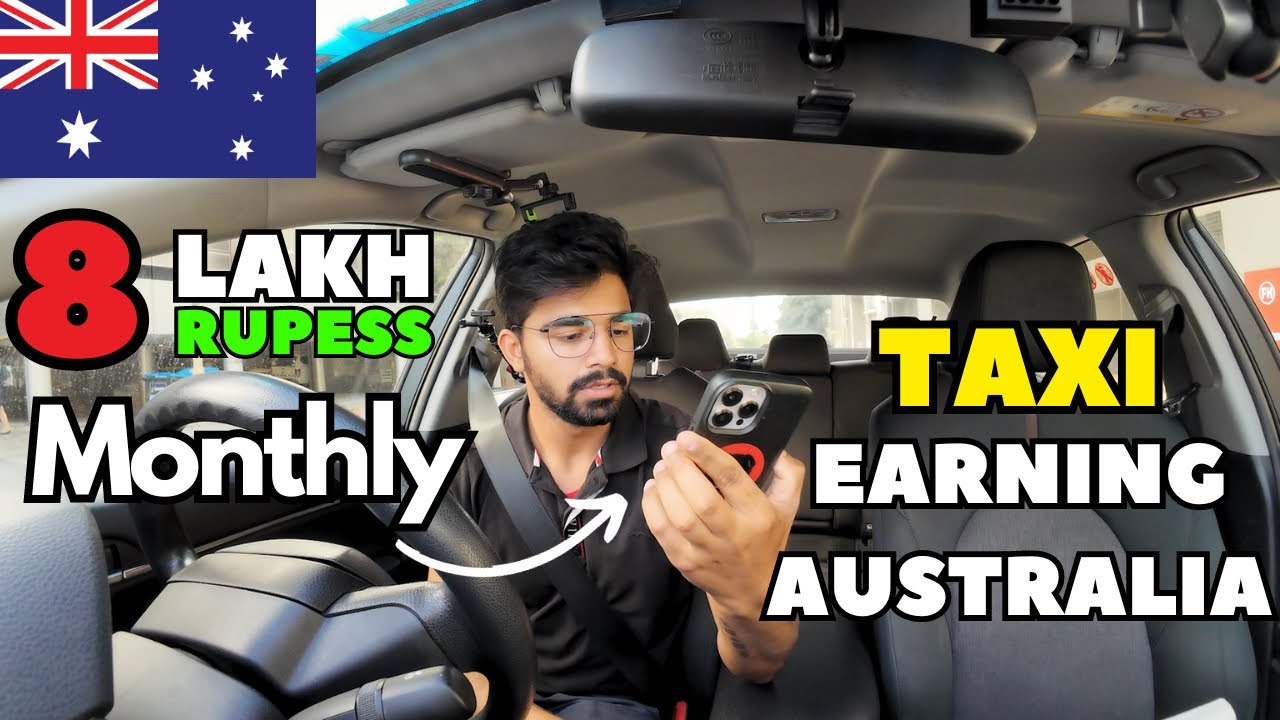 Taxi Earning In AUSTRALIA | International Student | Alpha Gourav