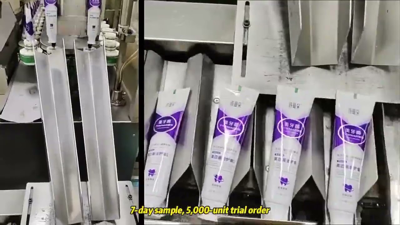 One-stop OEM service covers formula R&D, tube moulding, filling production & finished packaging.