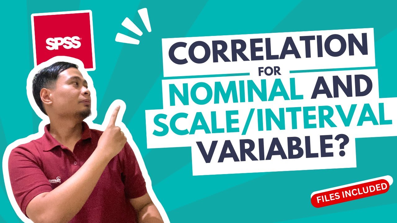 Correlation for nominal and scale variable using Eta Coefficient in SPSS