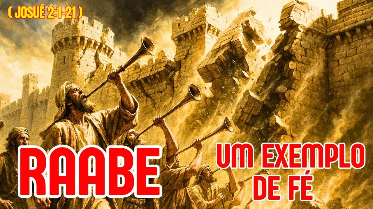O Exemplo de Raabe: Fé e Coragem em Meio ao Medo (Josué 2:1-21) - ''Uma fé que abriu caminhos!''