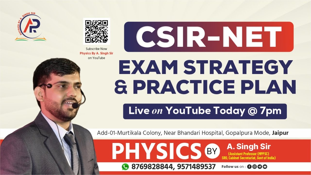 Practice Strategy for CSIR-NET-JUNE-2024 Exam