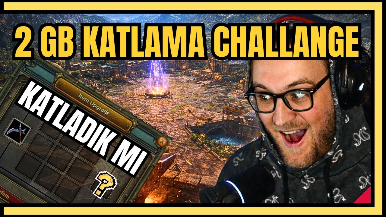 2 GB KATLAMA CHALLENGE ! PEKİ KATLADIK MI ? BÖLÜM: #4 #knightonline  #knightonlinezero #iamscb