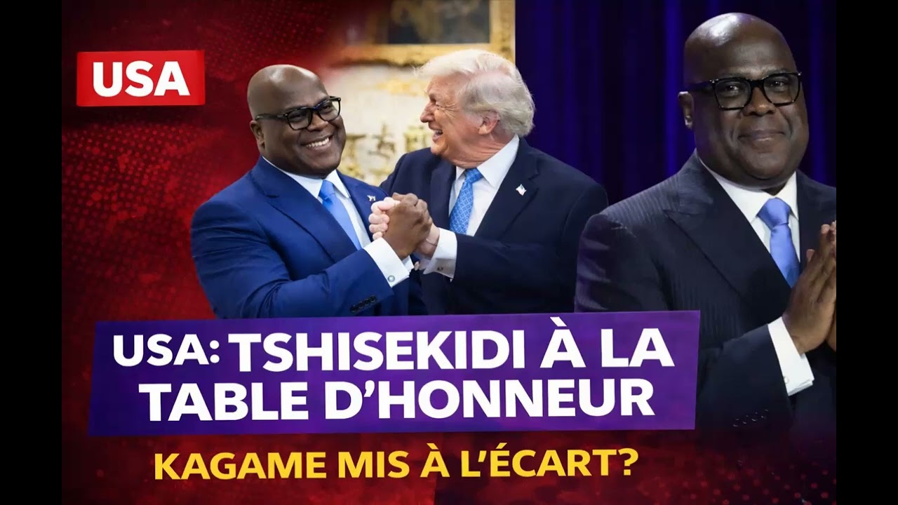USA NPB: TSHISEKEDI KURI “TABLE D’HONNEUR” — KAGAME MU MAGANYA